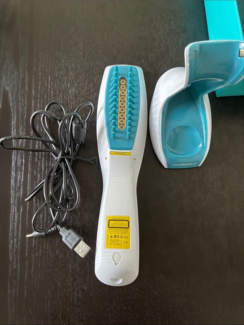 HairMax Laser Comb Hair Growth Device -used once - Picture 2 of 7